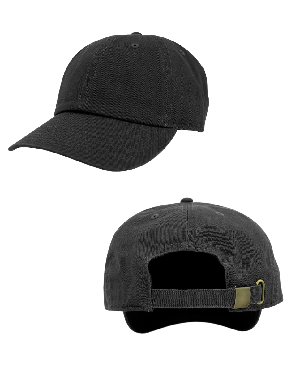 SCP Baseball Cap (Unstructured) – Embroidered “SCP” (3D Puff) – Adult/Young Adult