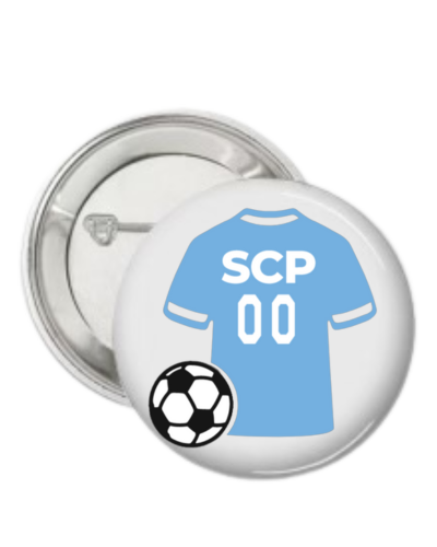 SCP Pin – Jersey with Player Number (Personalized)