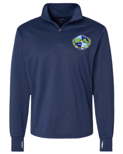 SCP Quarter-Zip Pullover Sweatshirt – Champion – Embroidered “SCP” Left-Chest Logo (Limited Quantities) – Adult