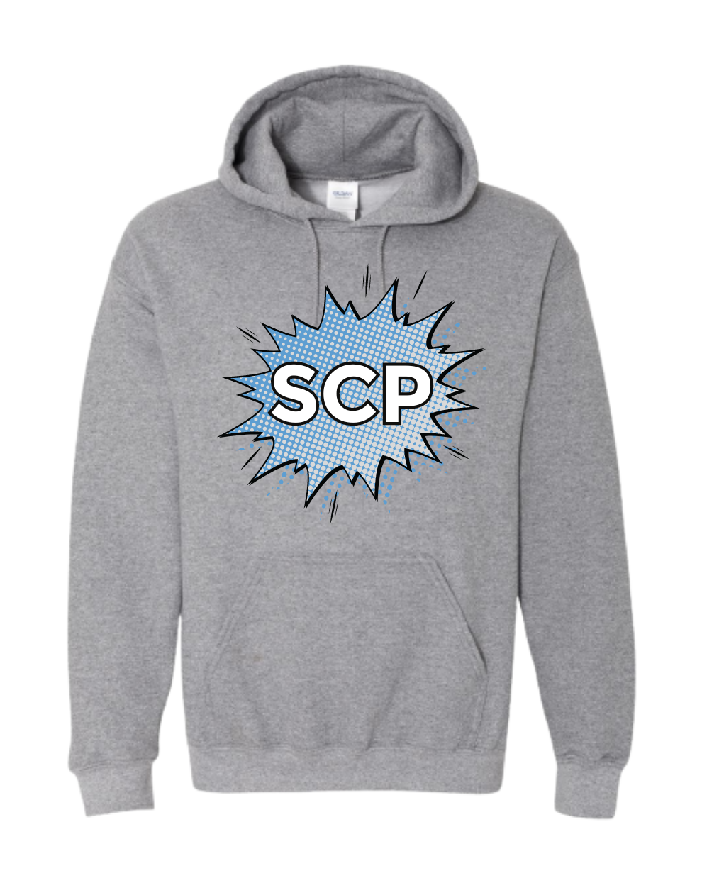 Hoodie -Boom SCP Design-Center Chest Logo