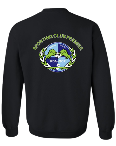 Youth Crewneck Sweatshirt-PDA/SCP Back Center Logo
