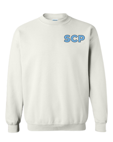 Crewneck Sweatshirt-SCP Left Chest Logo