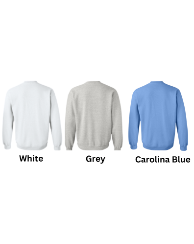 SCP Crewneck Sweatshirt – “Sporting Club Premier” Soccer-Ball – Center-Back Design (Player Number on Sleeve – Optional) – Adult