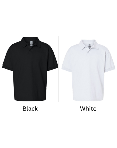 SCP Polo Shirt – Embroidered “SCP” Left-Chest Logo – Youth