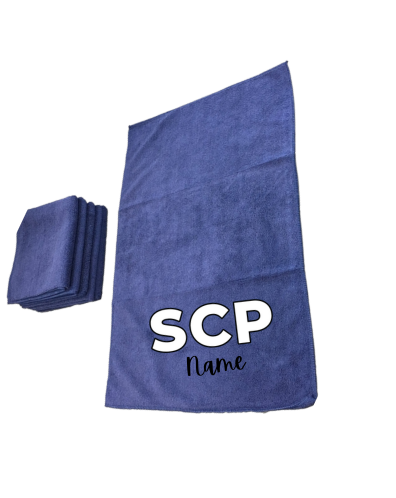 Microfiber Hand Towel-SCP Logo