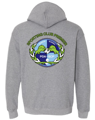 Hoodie Sweatshirt-PDA/SCP Back Center Logo with Front Chest Logo