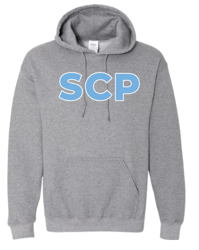 Hoodie Sweatshirt-SCP Center Chest Logo