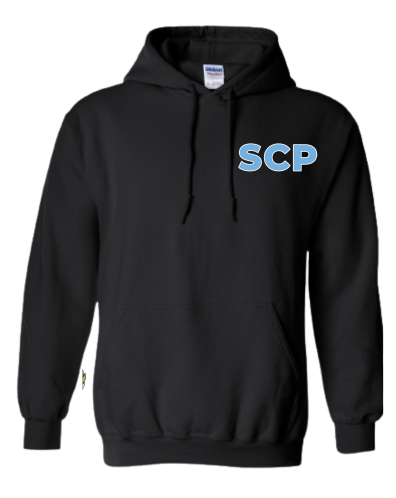 Hoodie Sweatshirt-SCP Left Chest Logo