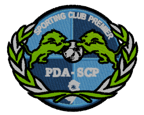 SCP Crewneck Sweatshirt – Embroidered “PDA/SCP” Left-Chest Logo – Adult