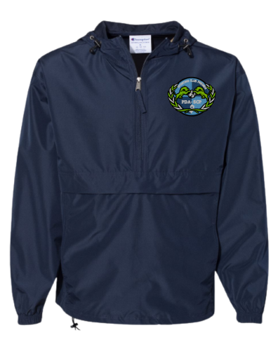 SCP Quarter-Zip Packable Jacket – Champion – Embroidered “PDA/SCP” Left-Chest Logo – Adult (Limited Quantities)