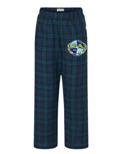 Youth Boxercraft Flannel pant with PDA/SCP Logo-see description