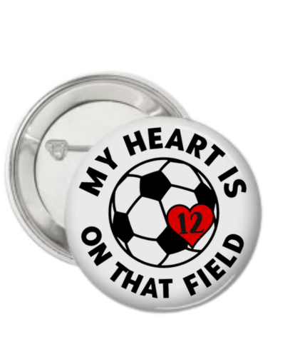 Pin-My Heart is on that Field