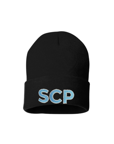 SCP Cuffed Beanie – Embroidered Logo – Adult/Young Adult