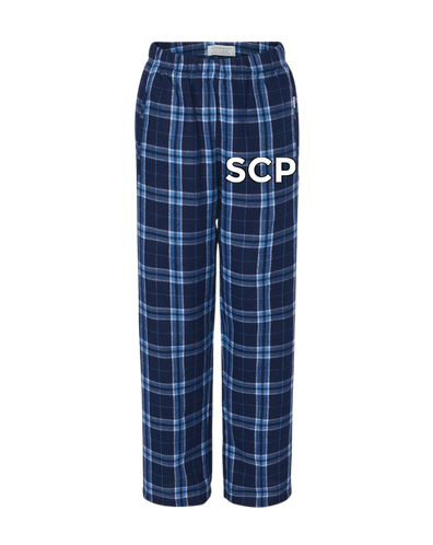 SCP Flannel Pants – Boxercraft – Front-Leg Logo – Youth