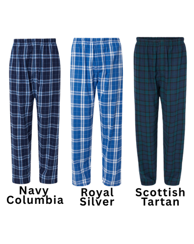 SCP Flannel Pants – Boxercraft – Side-Leg Logo – Men’s (Adult)