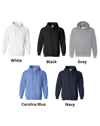 SCP Full-Zip Hoodie – “SCP” Left-Chest Logo – Adult
