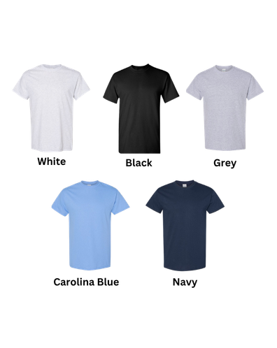 SCP Crewneck Tee – “PDA/SCP” Back-Center Logo – Adult
