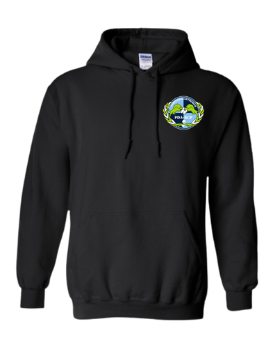 SCP Hoodie – “PDA/SCP” Left-Chest Logo – Youth
