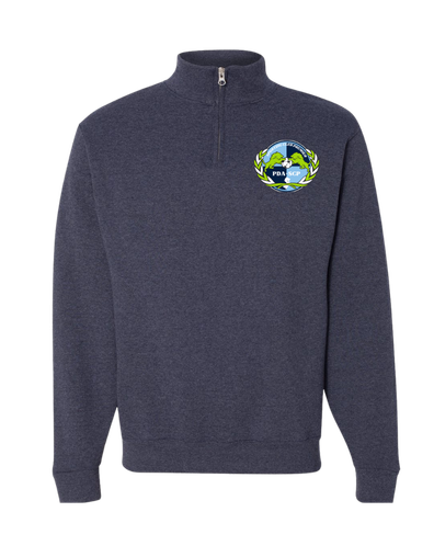 SCP Quarter-Zip Sweatshirt – “PDA/SCP” Left-Chest Logo – Adult
