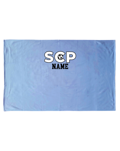 SCP Oversized Sweatshirt Blanket – “SCP” Logo + Soccer Ball + Name