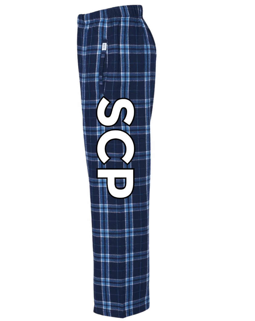 SCP Flannel Pants – Boxercraft – Side-Leg Logo – Youth