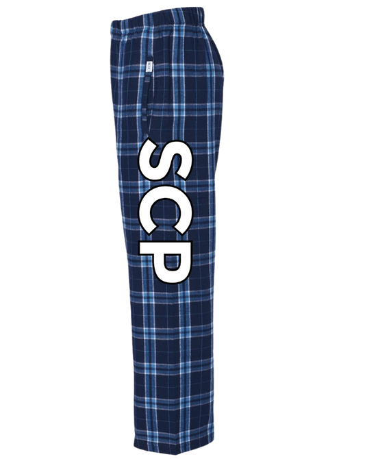 SCP Flannel Pants – Boxercraft – Side-Leg Logo – Youth