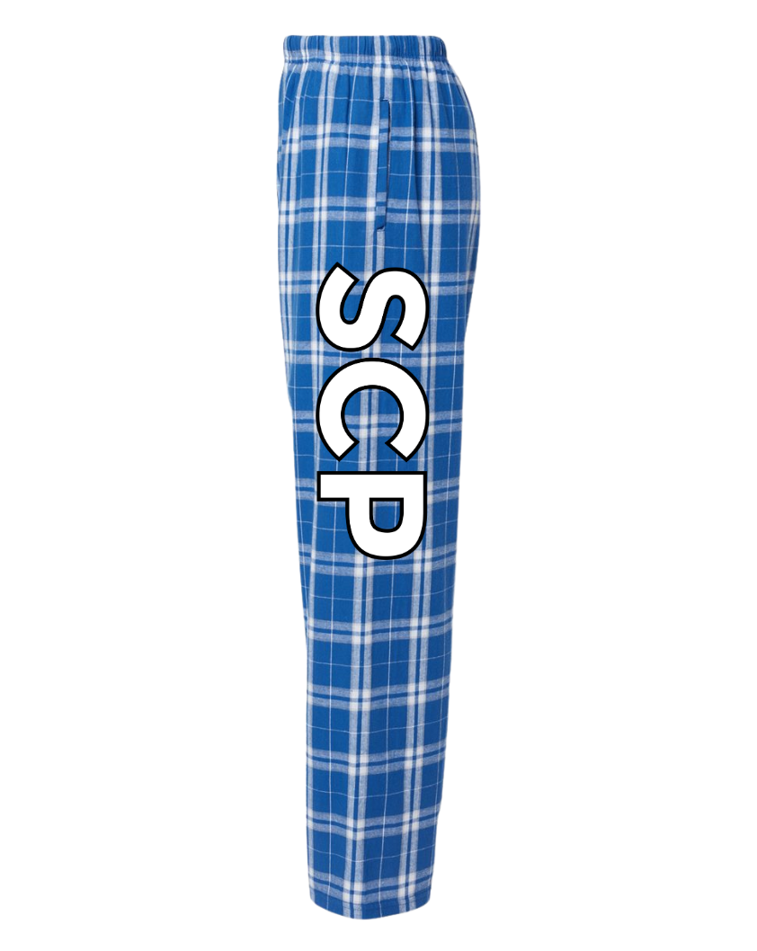 SCP Flannel Pants – Boxercraft – Side-Leg Logo – Youth