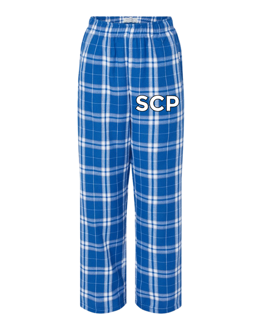 SCP Flannel Pants – Boxercraft – Front-Leg Logo – Youth
