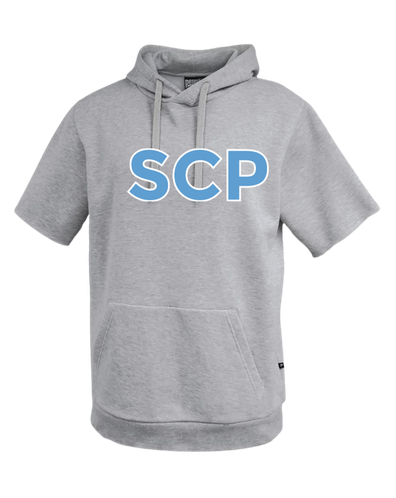 SCP Short-Sleeve Hoodie – Pennant – “SCP” Center-Chest Logo – Youth