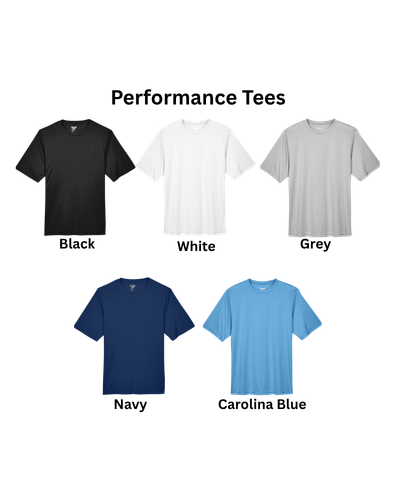 SCP Performance Tee – “SCP Soccer” Arch & Ball Front Design – Adult
