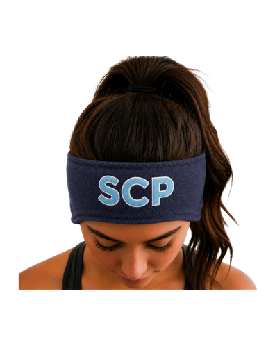 SCP Fleece Headband - Embroidered