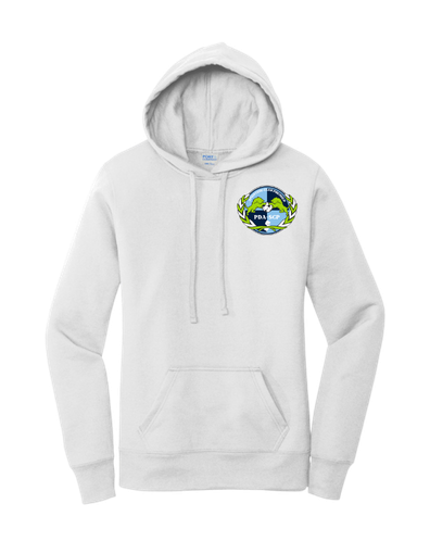 SCP Hoodie – “PDA/SCP" Left-Chest Logo – Women's Fit