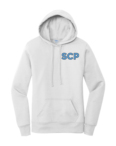 SCP Hoodie – “SCP” Left-Chest Logo – Women's Fit