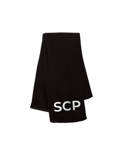 SCP Knit Scarf – Embroidered Logo