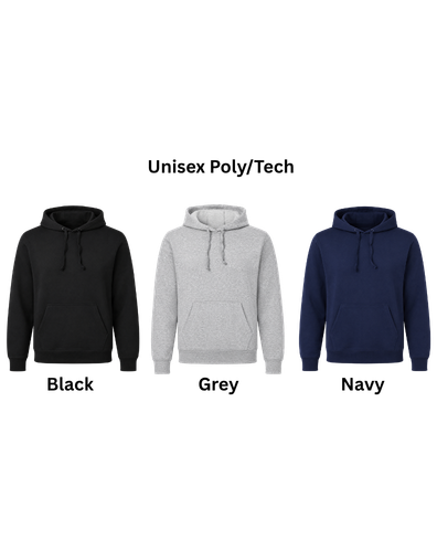 SCP "Performance" Hoodie – “SCP” Center-Chest Logo – Adult