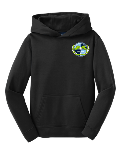 SCP "Performance" Hoodie – “PDA/SCP" Left Chest Logo – Youth