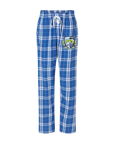10th Anniversary Flannel Pants – Boxercraft – Front-Leg Logo (Emblem or Badge) – Women