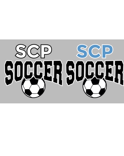 SCP Crewneck Sweatshirt – “SCP Soccer” Arch & Ball Front Design – Youth