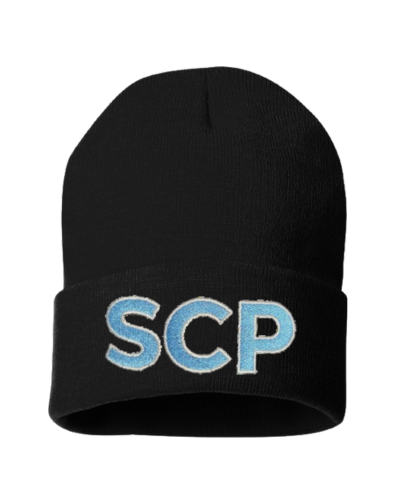 Cuffed Beanie-EMBROIDERED SCP Logo