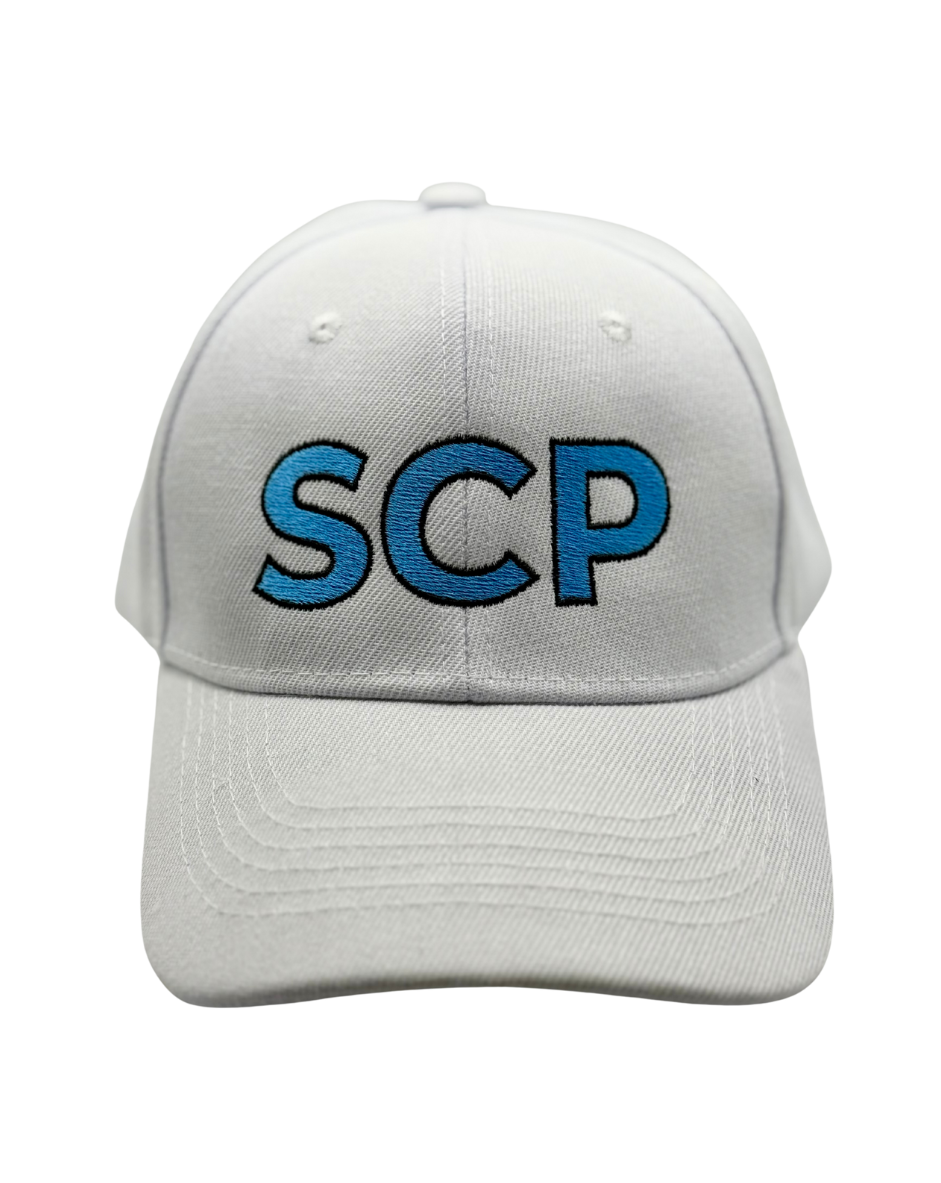 SCP Baseball Cap (Structured) – Embroidered “SCP” – Adult/Young Adult