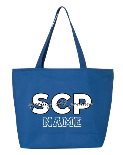 SCP Personalized Tote - Royal Blue